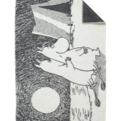Moomin adventure Plaid 90x130 cm, Black