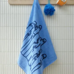 Moomin Bath Towel 70x140 cm, Snufkin Mint