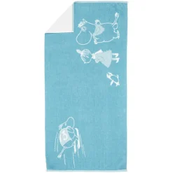 Moomin Bath Towel 70x140 cm, Snufkin Mint