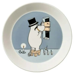 Moomin Bowl 19 cm, Moominpappa Grey