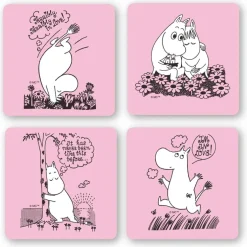 Moomin Coasters 4-Pack, Love