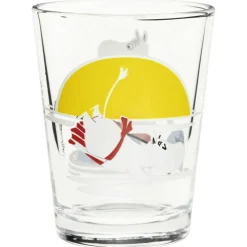 Moomin Drinking Glass 22 cl, Garden Party