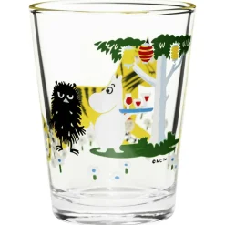 Moomin Drinking Glass 22 cl, Garden Party