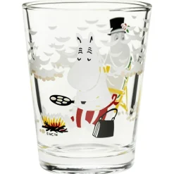 Moomin Drinking Glass 22 cl, Garden Party