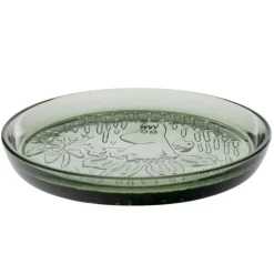 Moomin Plate 15,5 cm, Pine Green