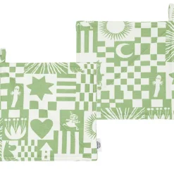 Moomin Pot Holder Party 2-pack, Yellow