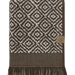 Morocco Guest Towel 35x55 cm 2-pack, Black / White