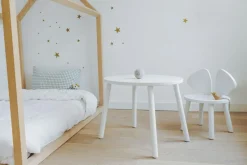 Mouse Children's chair (2-5 years), Matt lacquered Oak