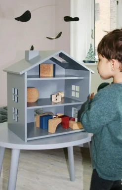 Mouse Table Ø39 cm, Oak