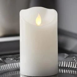 M-Twinkle Pillar Candle LED, 12,5 cm