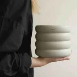 Mud Pot Medium, White