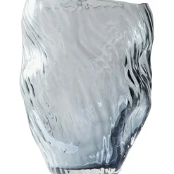 Mud Vase 25 cm, Smoked