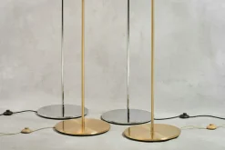Multi-Lite Floor Lamp, Brass/Black