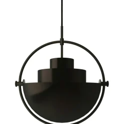 Multi-Lite Pendant 36 cm, Brass / Sea Grey Semi-matte