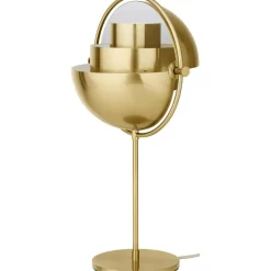 Multi-Lite Table Lamp, Chrome / White