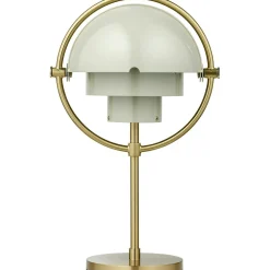 Multi-Lite Table Lamp Portable, Chrome / White Semi Matte
