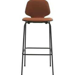 My Chair Bar Stool 75 cm, Cognac / Black Steel