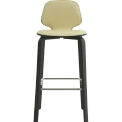 My Chair Bar Stool 75 cm, Cognac / Black Steel