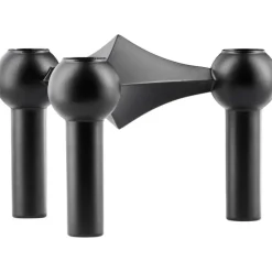 Nagel Candlestick 3 Pieces, Brushed Brass