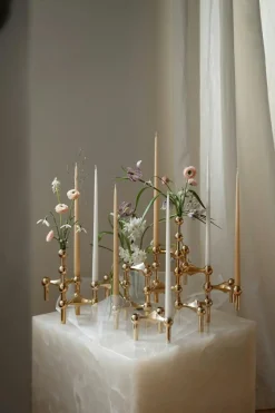 Nagel Vase, Bronzed Brass