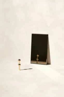 Nagel Vase, Bronzed Brass