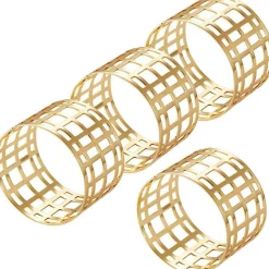 Napkin Ring, Gold