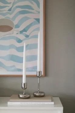 Nappula Candle Holder 183 mm, Aqua