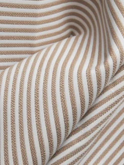 Narrow Stripe Boat Cushion 40x45 cm, White