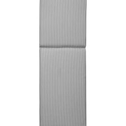 Narrow Stripe Sunbed Cushion 60x186 cm, Grey