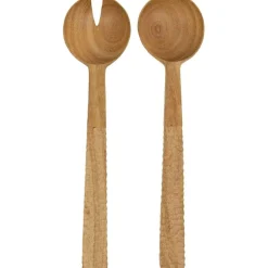 Neem Salad Server, Brown