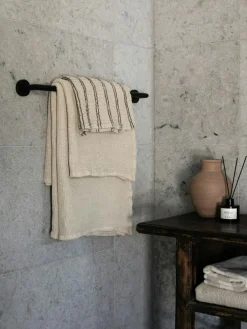 Nella waffle Towel 100x150 cm, Beige