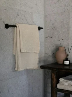 Nella waffle Towel 70X140 cm, Taupe