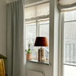 Nightfall Blackout Curtain With Heading Tape 135x250 cm, Light Grey