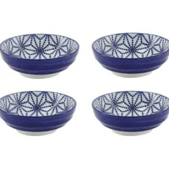 Nippon Blue Sauce Bowl 4-pack, Dots