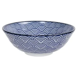 Nippon Blue Soba Bowl 1 L, Wave