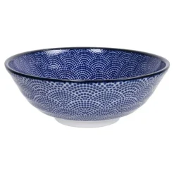 Nippon Blue Soba Bowl 1 L, Wave