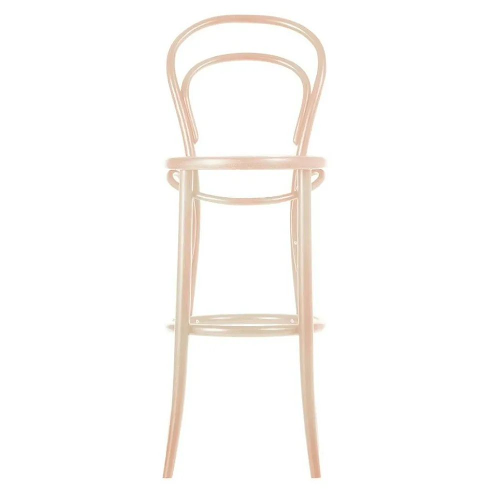 No 14 Barstool 61 cm, Black Grain