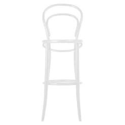 No 14 Barstool 61 cm, Black Grain