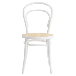 No 14 Dining Chair, Coffee / Rattan