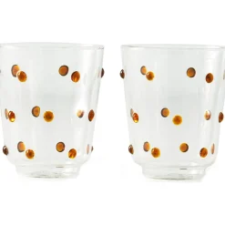 Nob Tumbler 2-pack, Amber