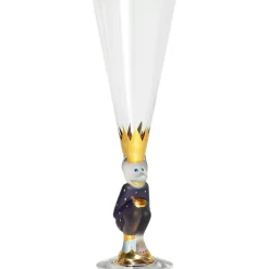 Nobel The Sparkling Devil Champagne Glass 19 cl, Blue