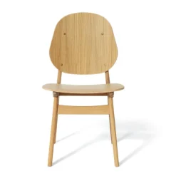 Noble Chair, Black Lacquered Beech / Moss Green