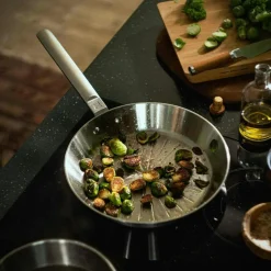 Norden Frying Pan Uncoated Stainless Steel, 28 cm