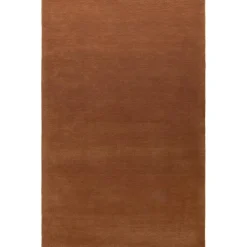 Nordic Plain Wool Rug 180x270 cm, Clay