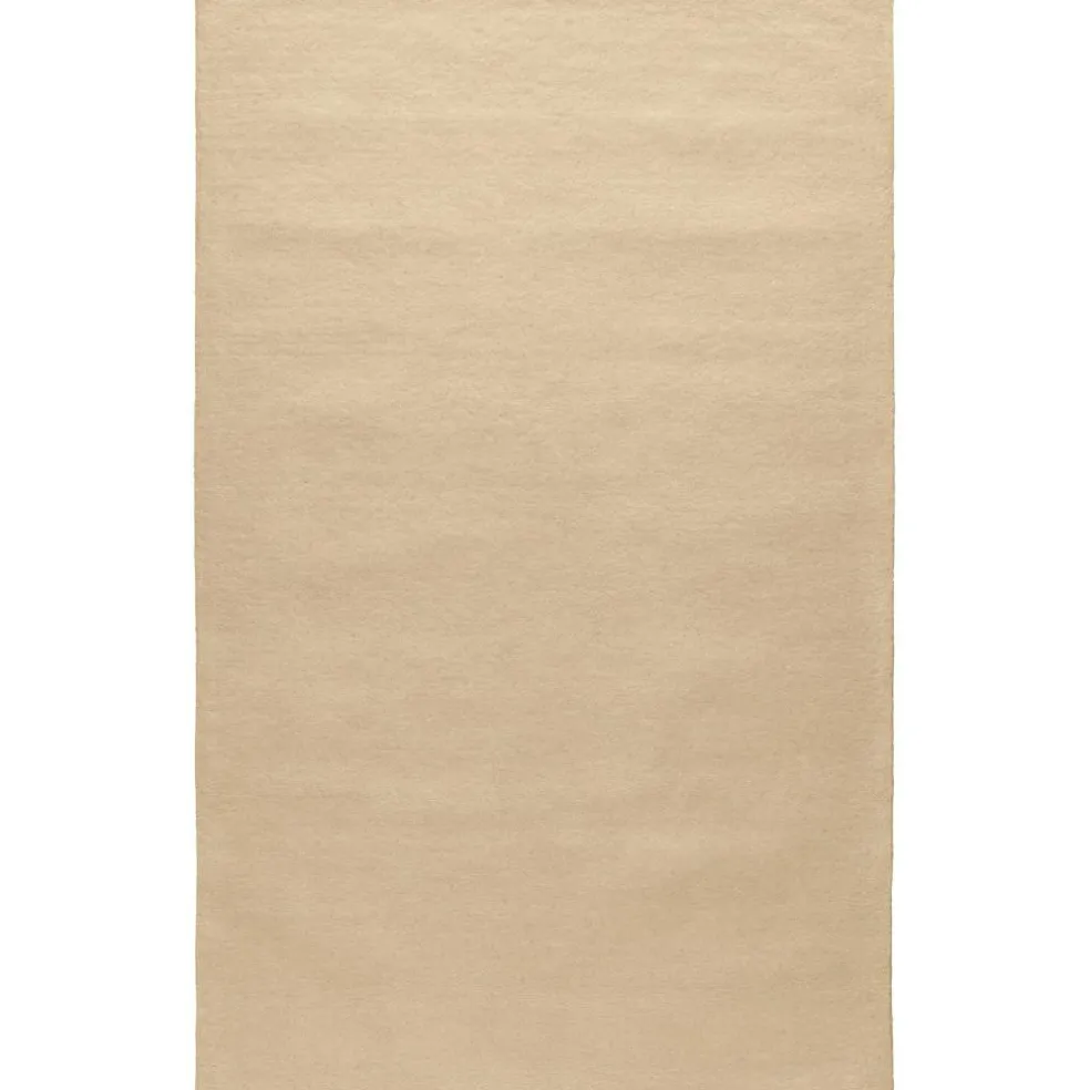 Nordic Plain Wool Rug 180x270 cm, Clay
