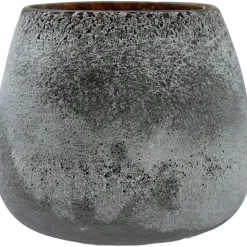 Norrvik Candle Holder Brown, Ø7,5 cm