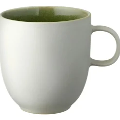 North Mug 33 cl, Matte White/Shiny River