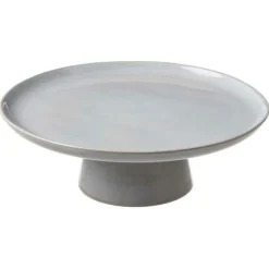 Nosse Ceramics Svelte Cake Stand Stone, 32 cm
