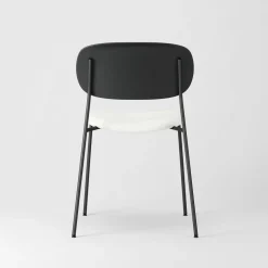 Note Chair, Oak / Beige Bouclé / White