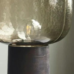 Note Table Lamp 28x52 cm, Bronzed Brass